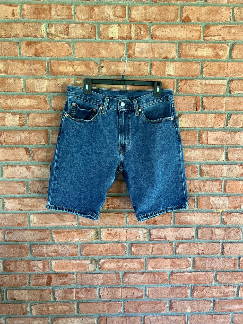 Men’s Levi’s 405 Blue Denim Shorts, 34